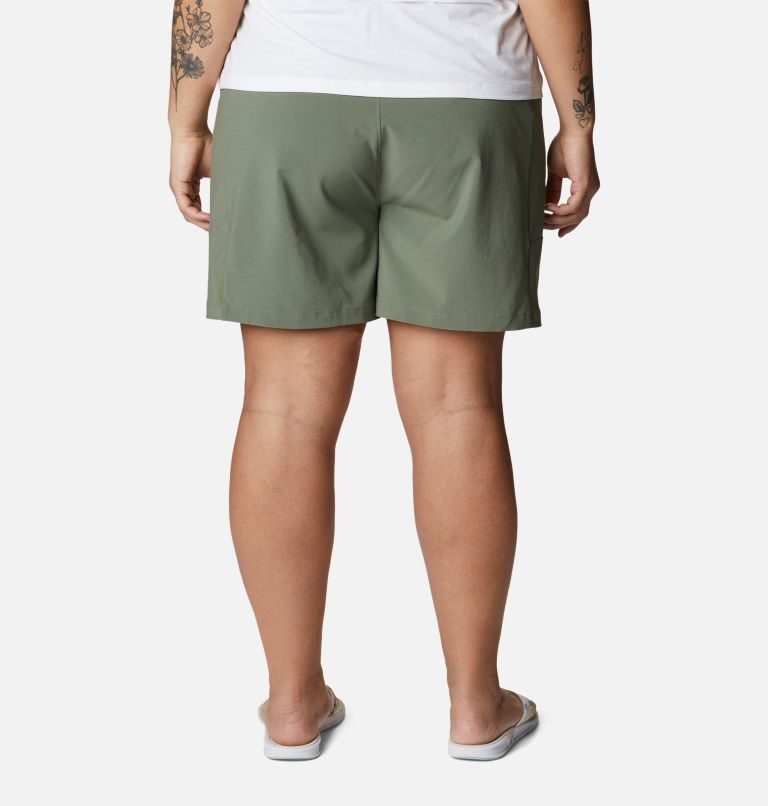 Women's Columbia PFG Tidal II Shorts Olive | Plus Size CA-X1A0L